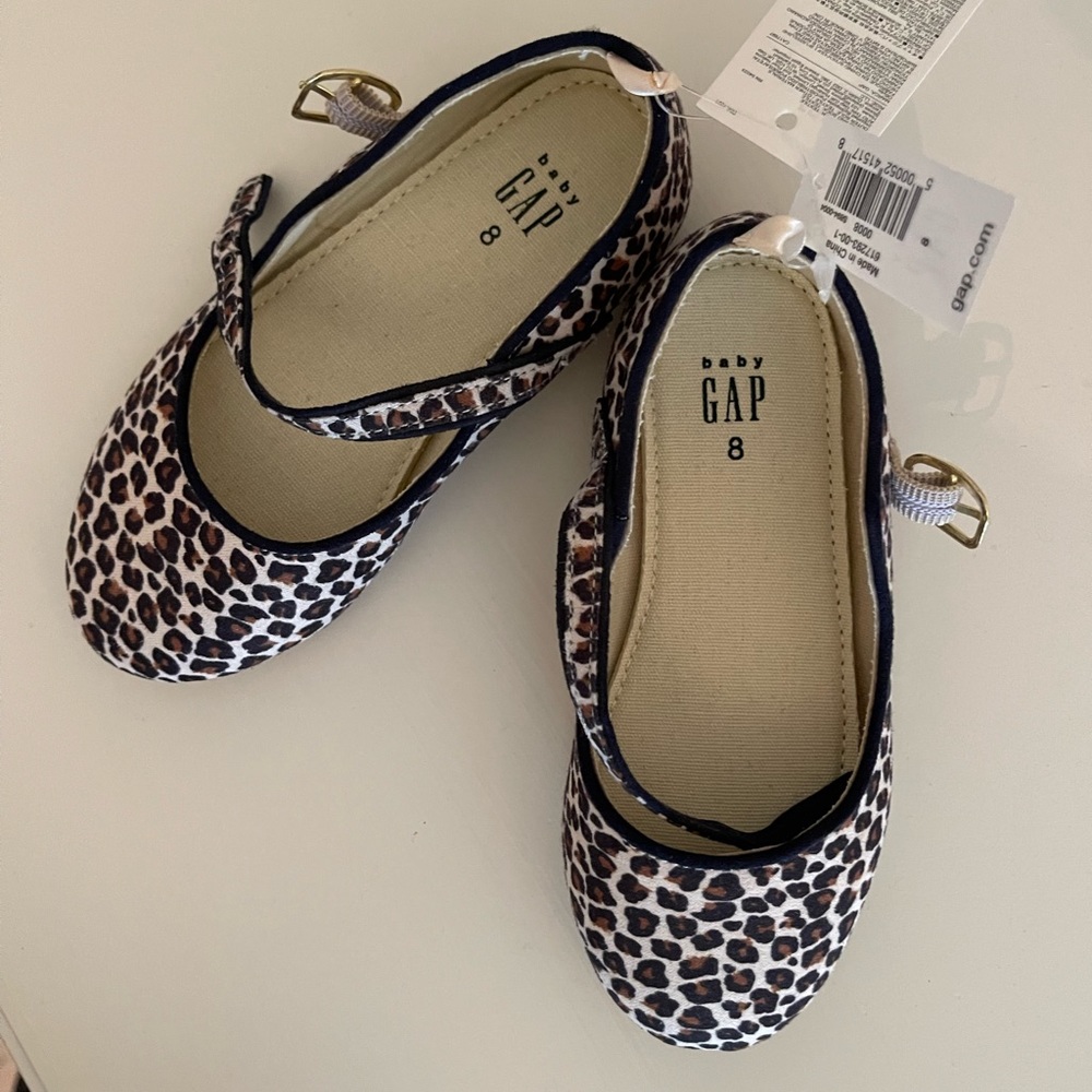 Gap toddler leopard shoes